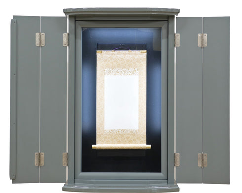 Made to order SGI Buddhist altar "Original Koku-Zushi 007" Urban Khaki color Tokusou Honzon